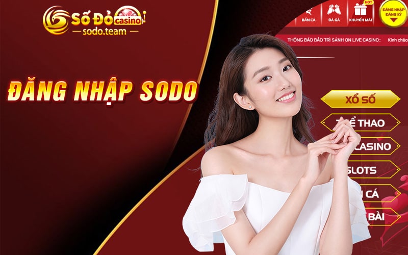 đăng nhập sodo