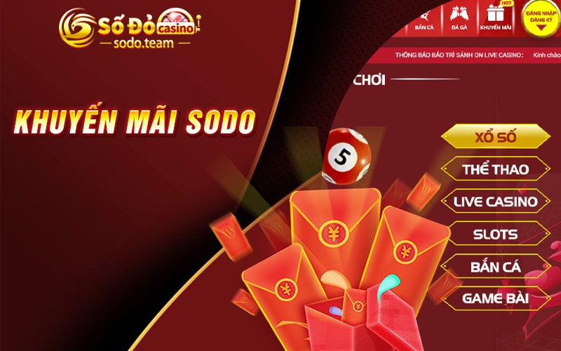 khuyến mãi sodo